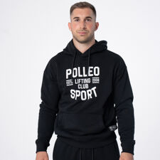 Polleo Men's Ares Terry Regular Hoodie, Black 